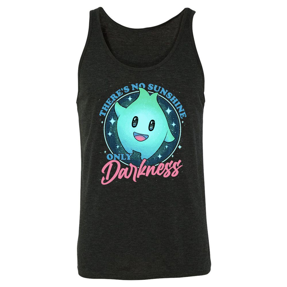 Unisex Jersey Tank - 8JU2QA9D - Charcoal Black Triblend - 5