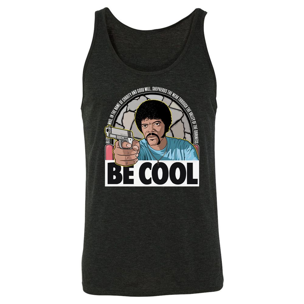 Unisex Jersey Tank - 9G5TQBJ2 - Charcoal Black Triblend - 5