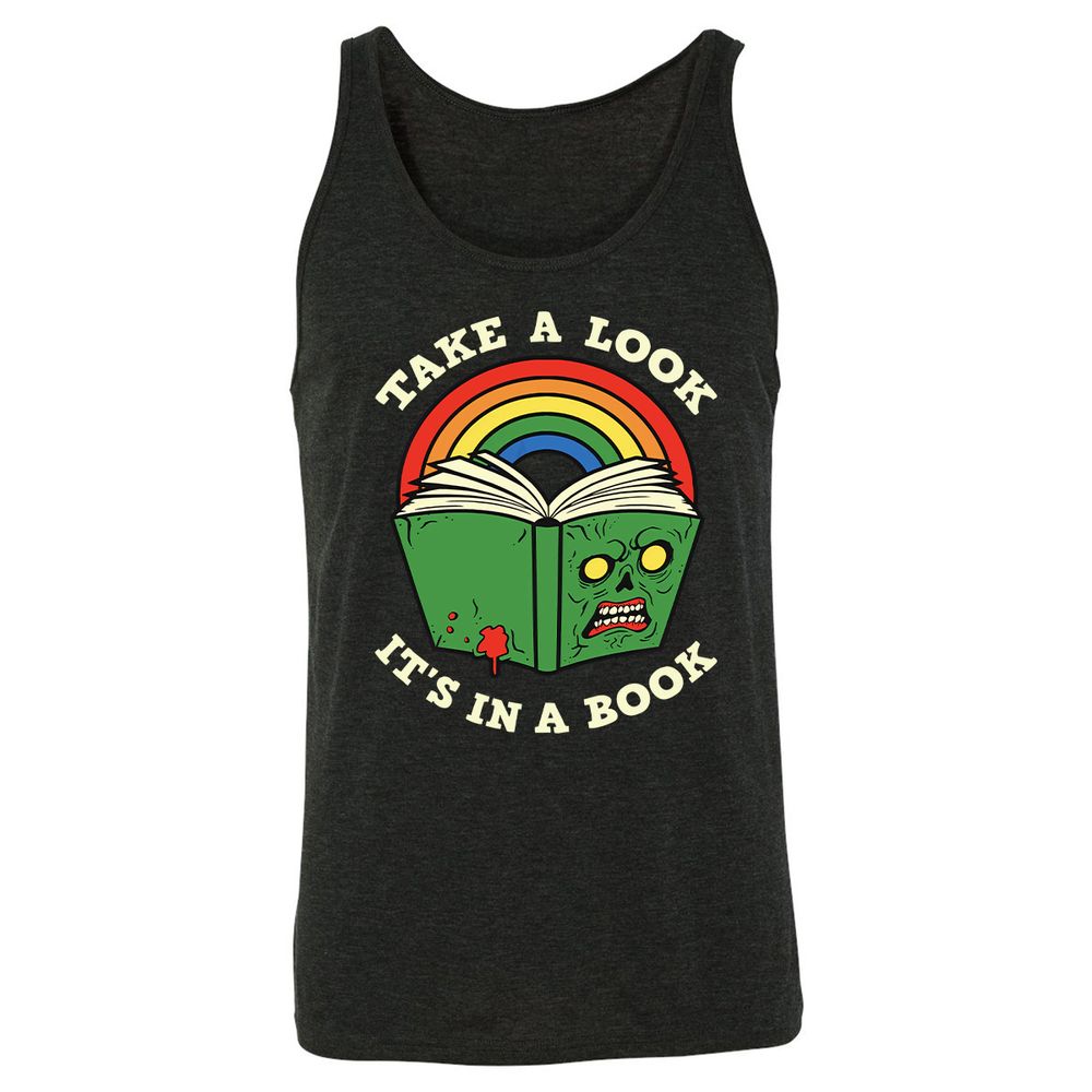 Unisex Jersey Tank - VEEVHH7X - Charcoal Black Triblend - 5