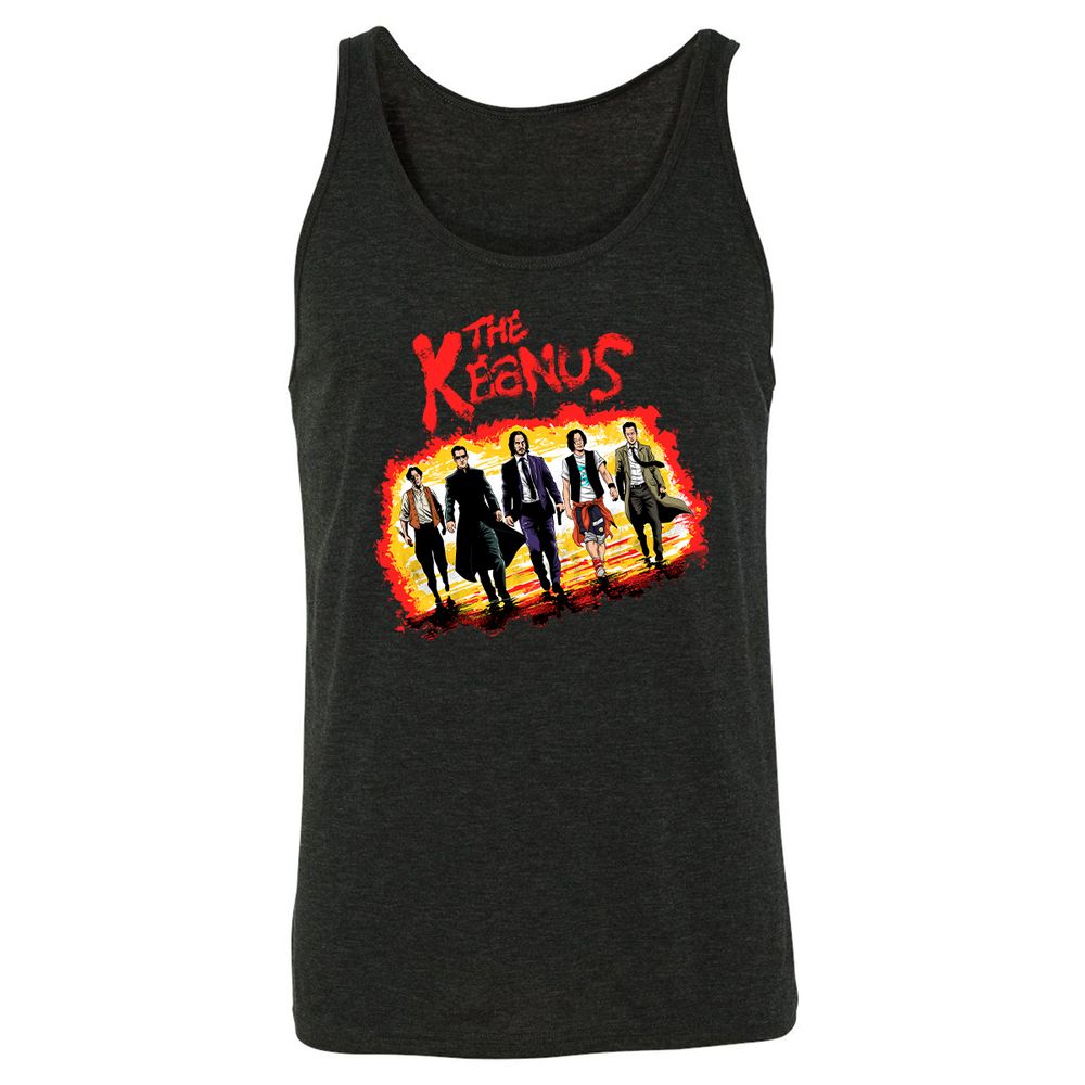 Unisex Jersey Tank - 4AL1RPK4 - Charcoal Black Triblend - 5