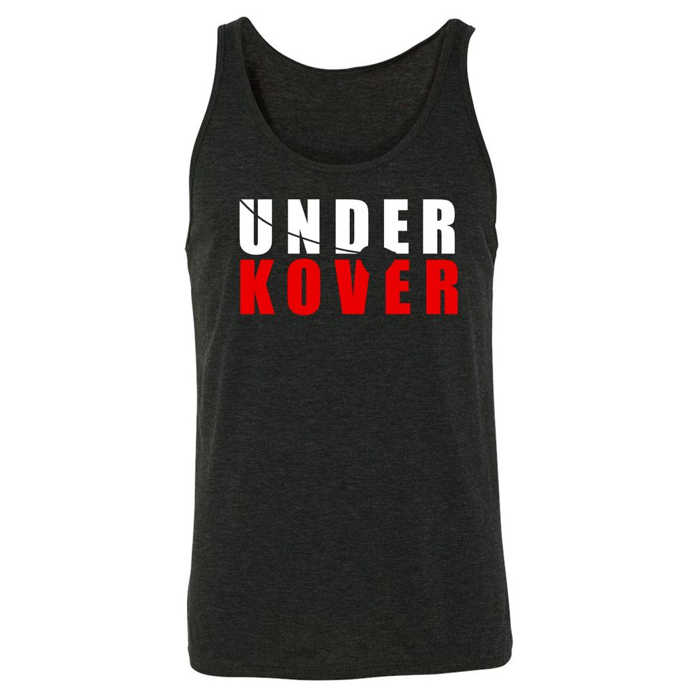 Unisex Jersey Tank - YEYJKCDE - Charcoal Black Triblend - 5