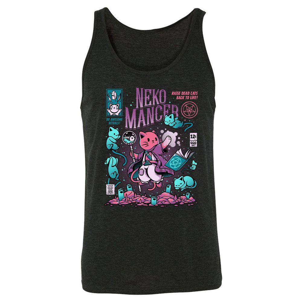 Unisex Jersey Tank - VHRRMV5R - Charcoal Black Triblend - 5