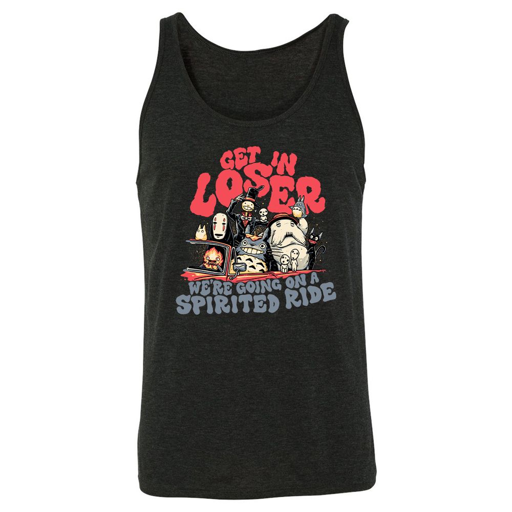 Unisex Jersey Tank - 3BSKMD5D - Charcoal Black Triblend - 5