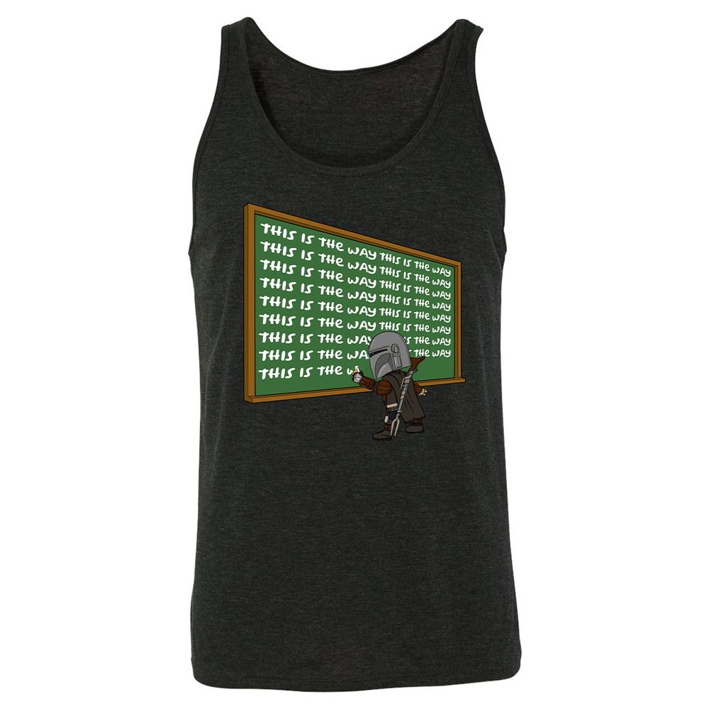 Unisex Jersey Tank - ASLK4LBB - Charcoal Black Triblend - 5