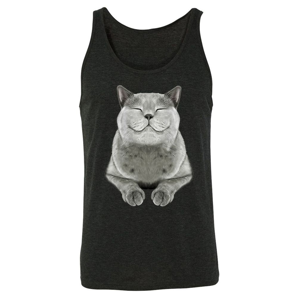 Unisex Jersey Tank - BD175DZA - Charcoal Black Triblend - 5