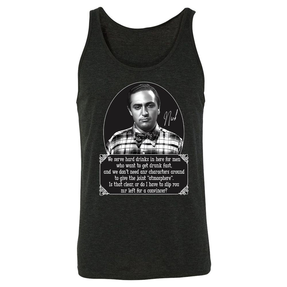 Unisex Jersey Tank - LFF24FDC - Charcoal Black Triblend - 5