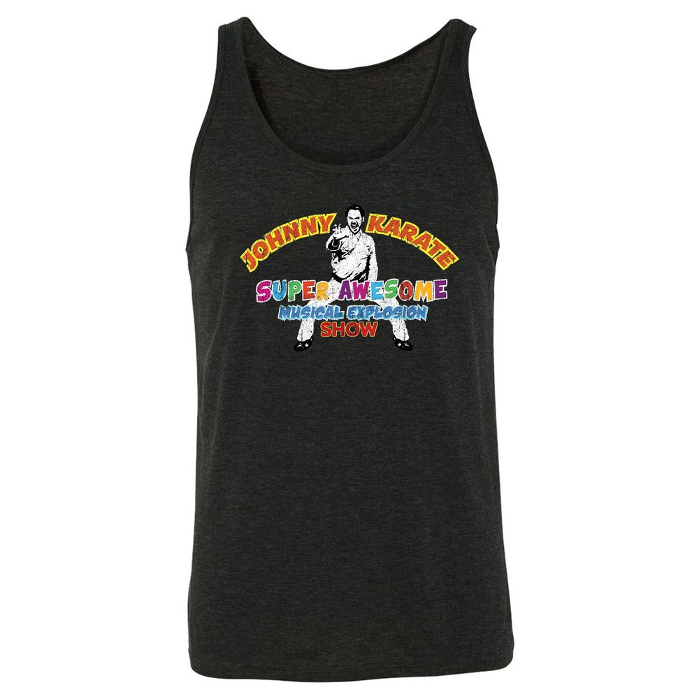 Unisex Jersey Tank - UMW9G8AM - Charcoal Black Triblend - 5
