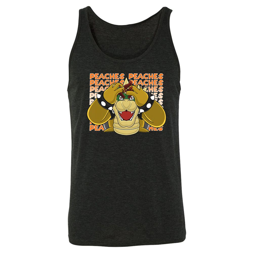 Unisex Jersey Tank - WA17M8BL - Charcoal Black Triblend - 5
