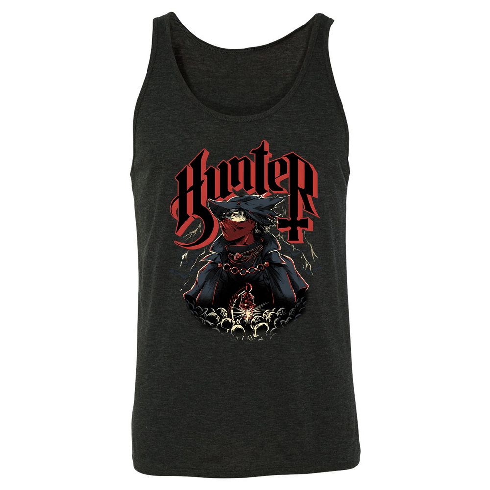 Unisex Jersey Tank - EFM76MFR - Charcoal Black Triblend - 5