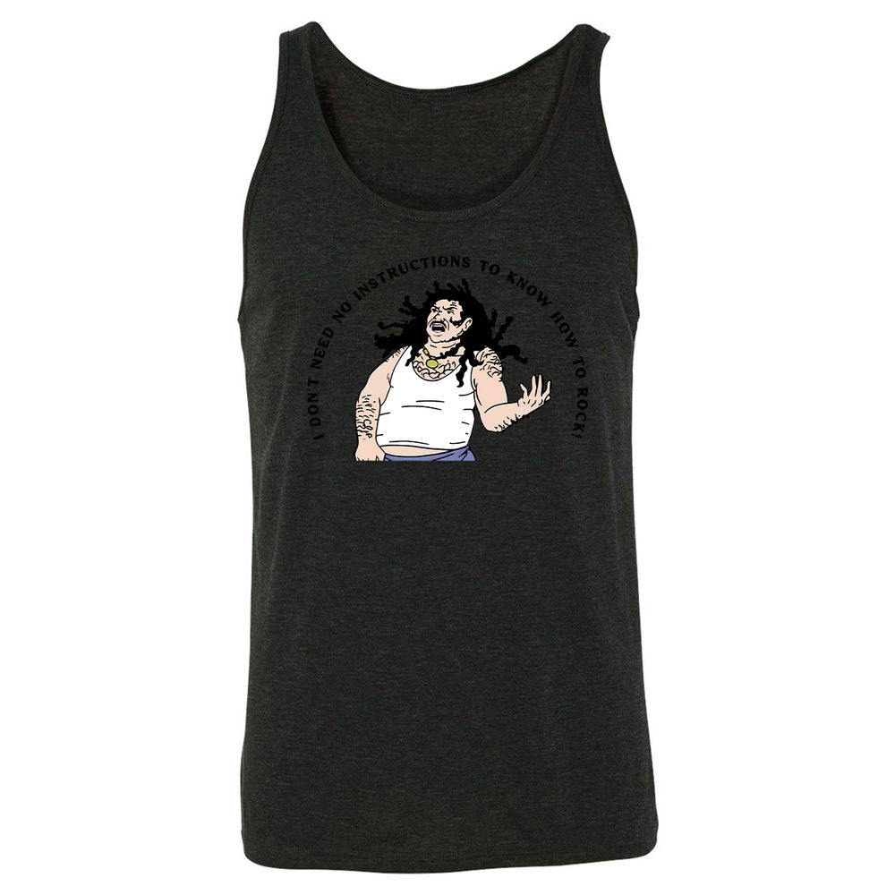 Unisex Jersey Tank - EUPPV88Y - Charcoal Black Triblend - 5