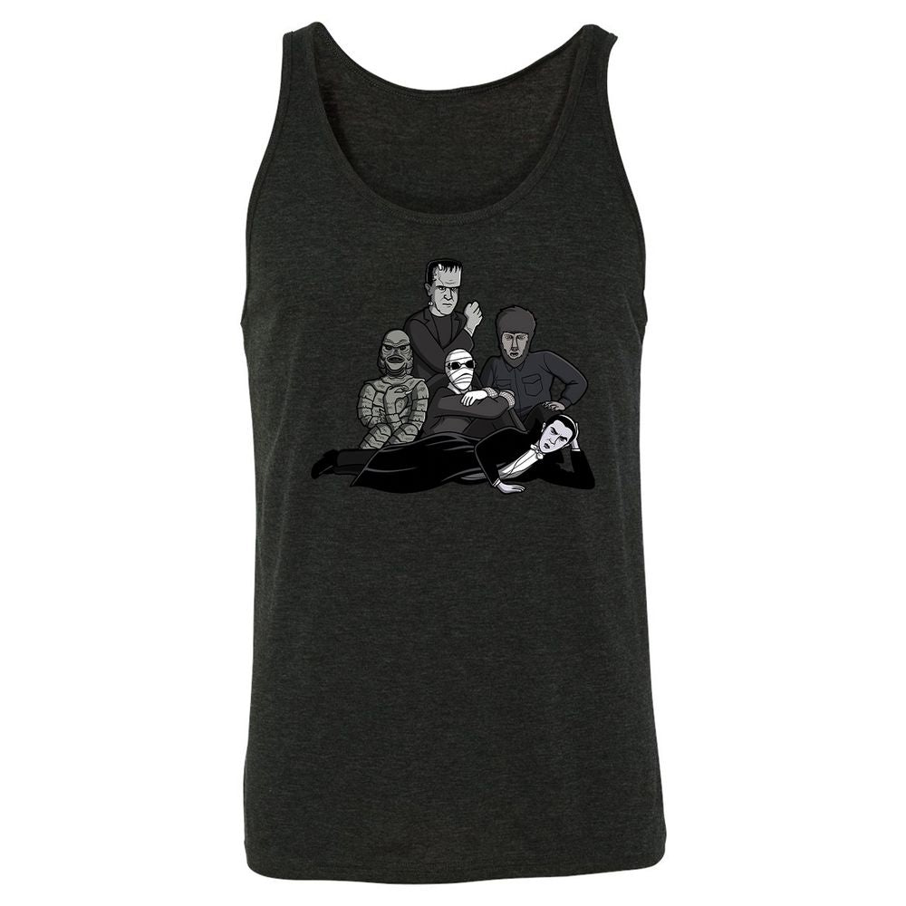 Unisex Jersey Tank - 47MKTQK5 - Charcoal Black Triblend - 5