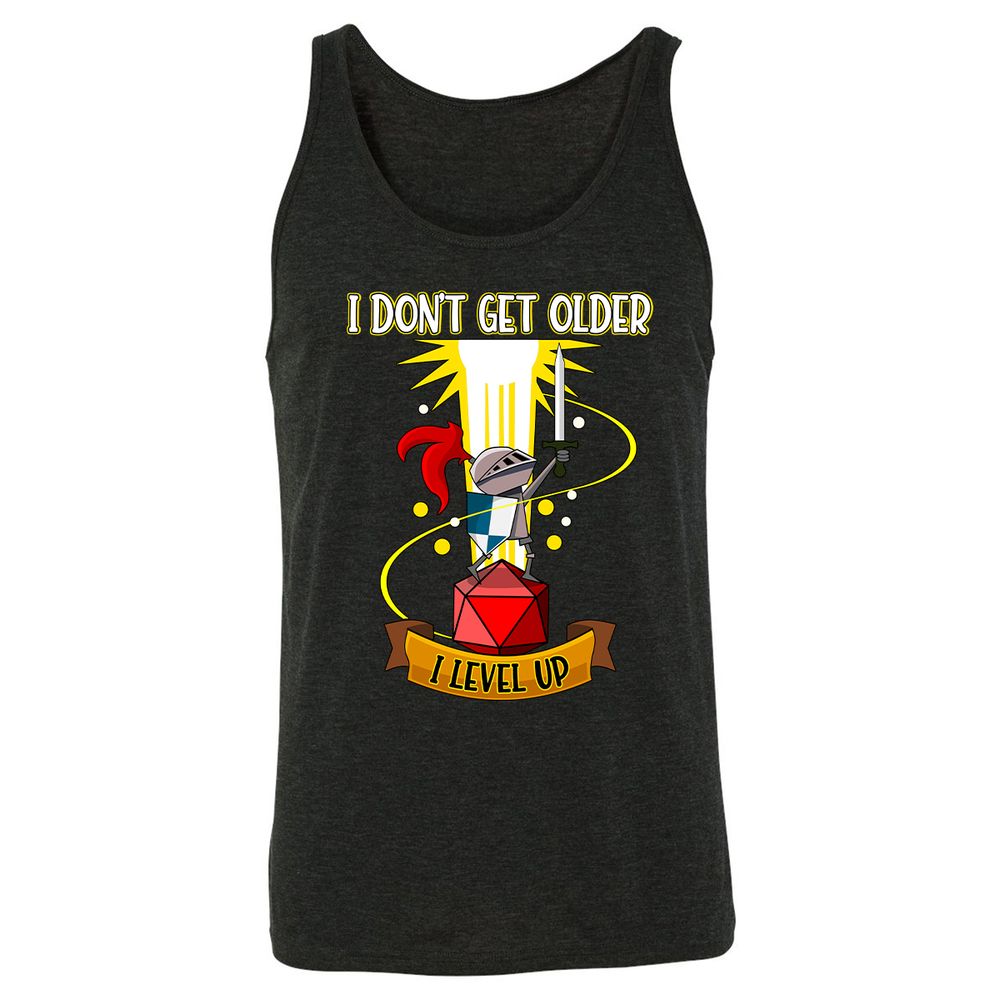 Unisex Jersey Tank - 2JV7ME12 - Charcoal Black Triblend - 5