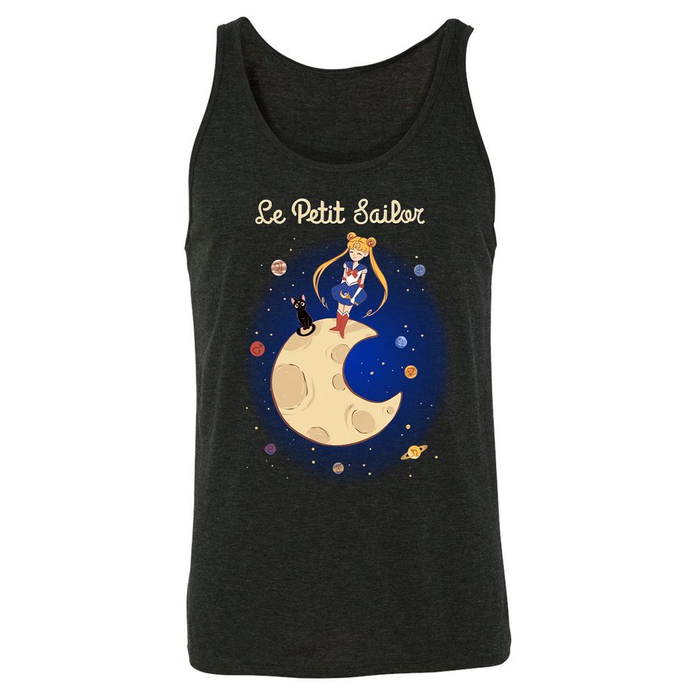Unisex Jersey Tank - 9ARQ541V - Charcoal Black Triblend - 5