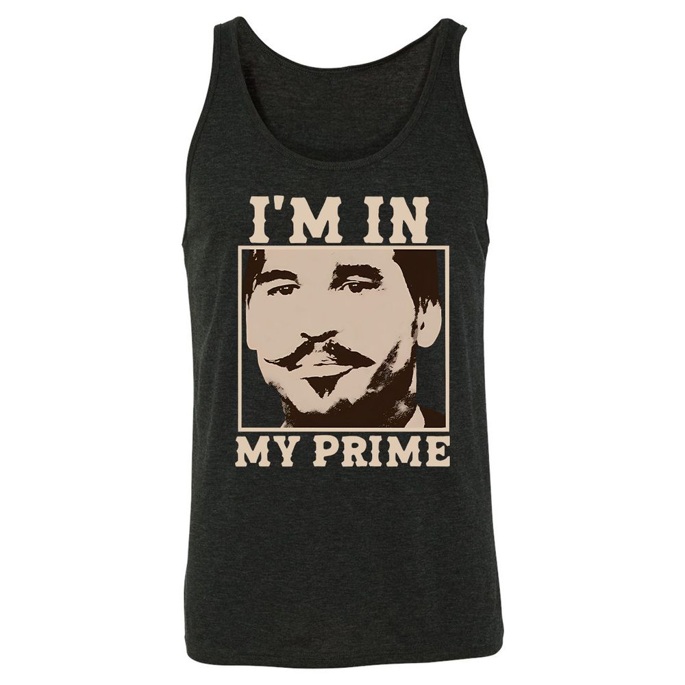 Unisex Jersey Tank - 12FADYQ5 - Charcoal Black Triblend - 5