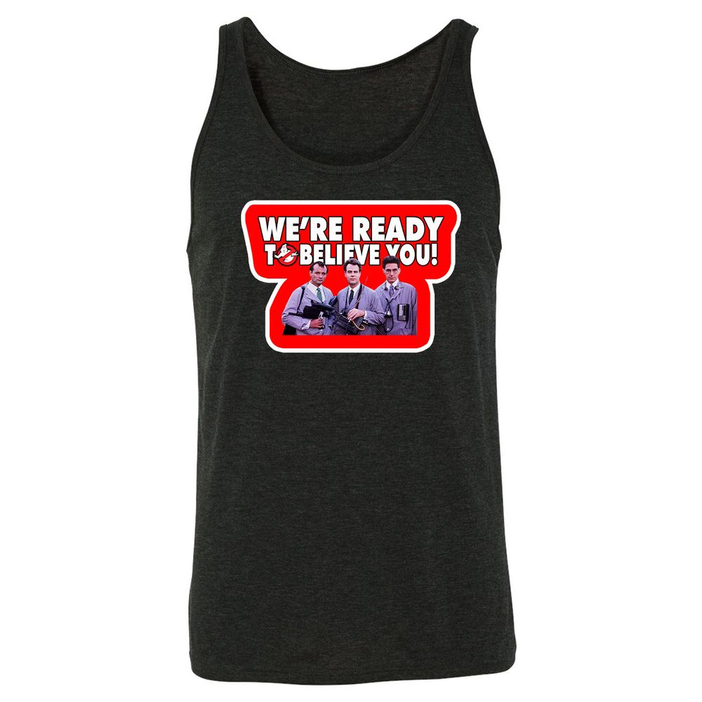 Unisex Jersey Tank - 49AX39Q5 - Charcoal Black Triblend - 5