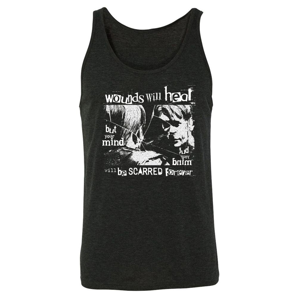 Unisex Jersey Tank - FWQB4VC1 - Charcoal Black Triblend - 5
