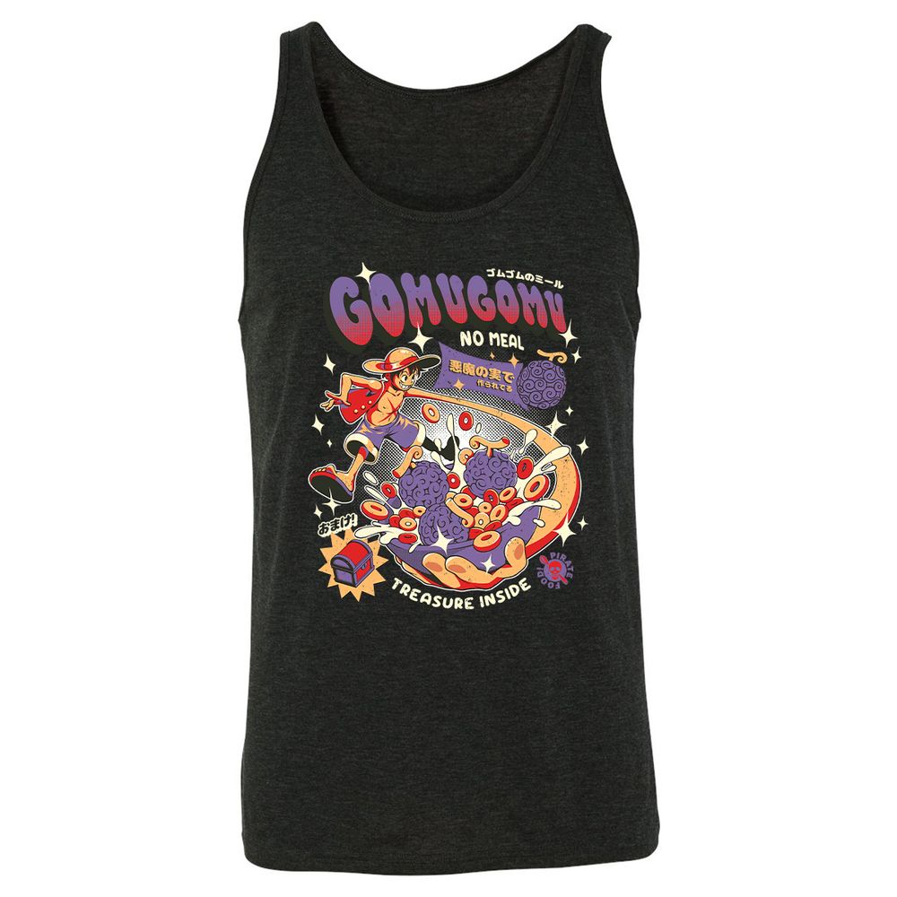 Unisex Jersey Tank - KVGMLKJH - Charcoal Black Triblend - 5