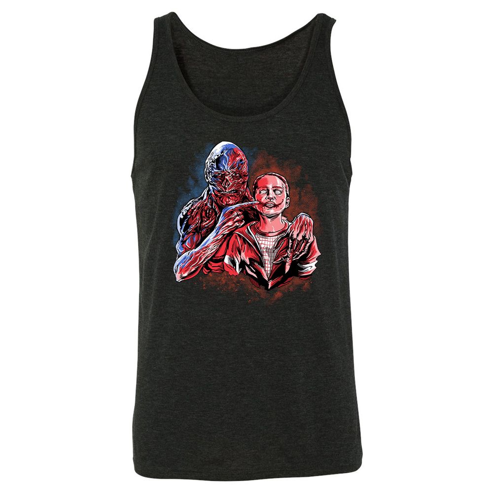 Unisex Jersey Tank - 1TNRLMTY - Charcoal Black Triblend - 5