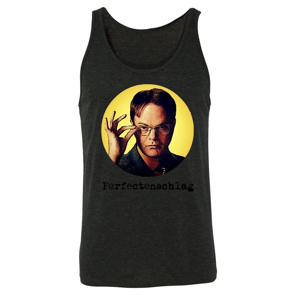 Unisex Jersey Tank - RFYHCYQZ - Charcoal Black Triblend - 5