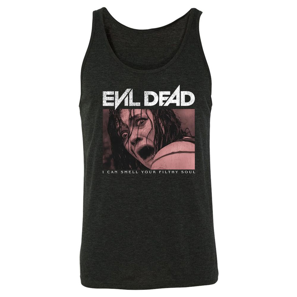 Unisex Jersey Tank - Black - Charcoal Black Triblend - 5