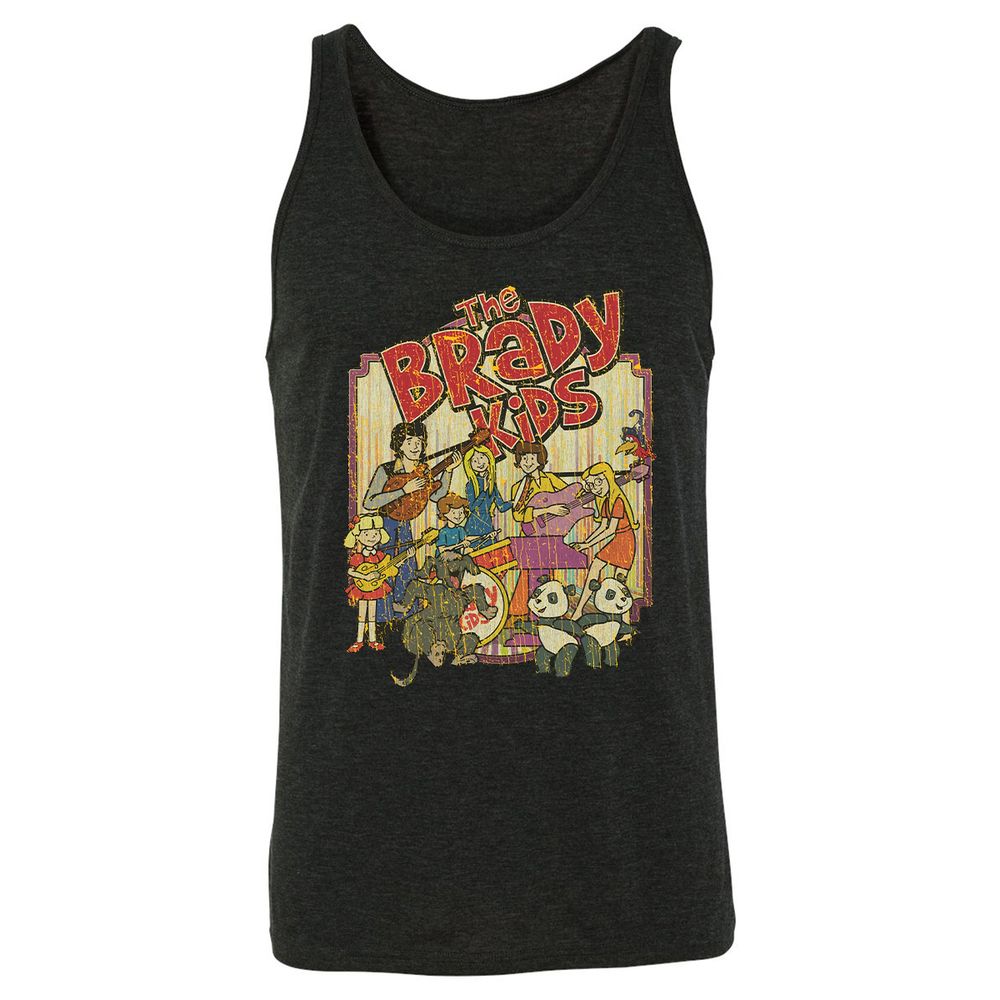 Unisex Jersey Tank - R47MR3KU - Charcoal Black Triblend - 5