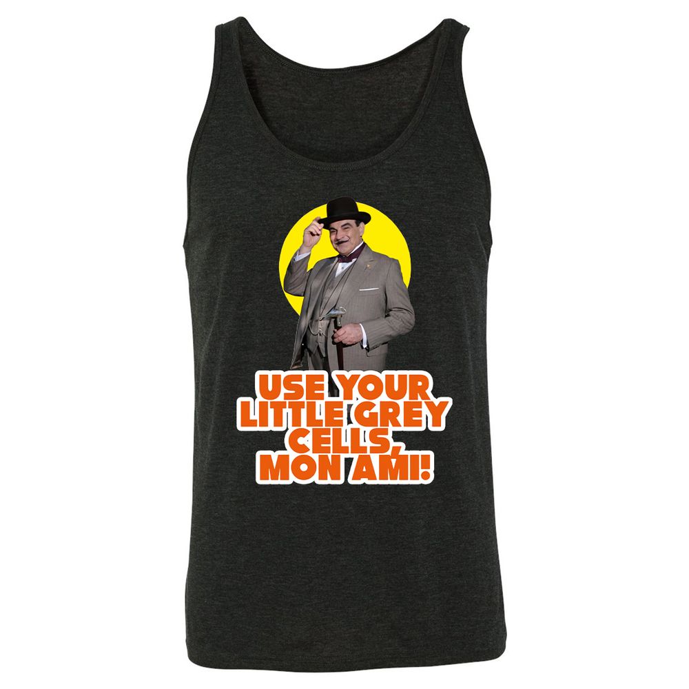 Unisex Jersey Tank - HRKBJ4RE - Charcoal Black Triblend - 5