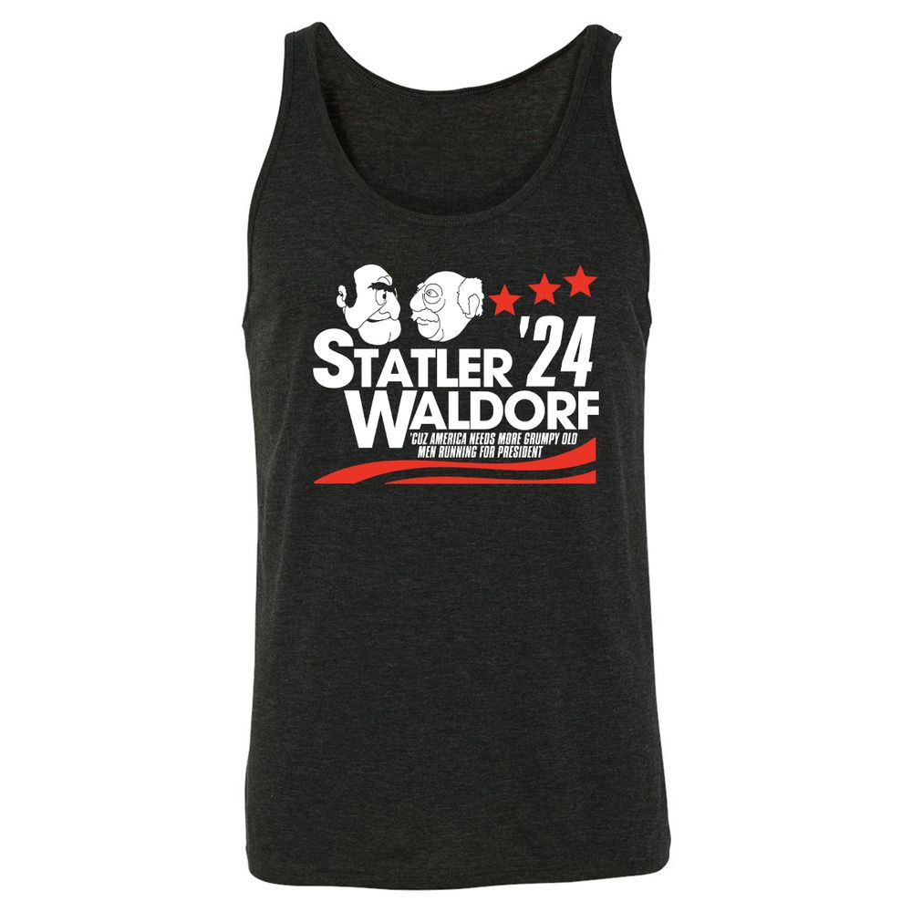Unisex Jersey Tank - F1JNT68N - Charcoal Black Triblend - 5