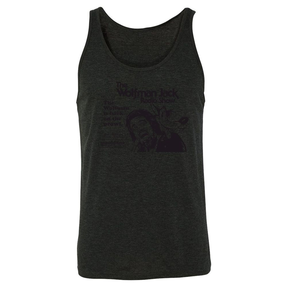 Unisex Jersey Tank - F7VKLCAB - Charcoal Black Triblend - 5