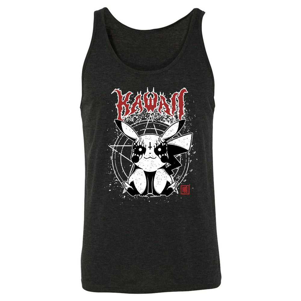 Unisex Jersey Tank - BDNXFXN7 - Charcoal Black Triblend - 5