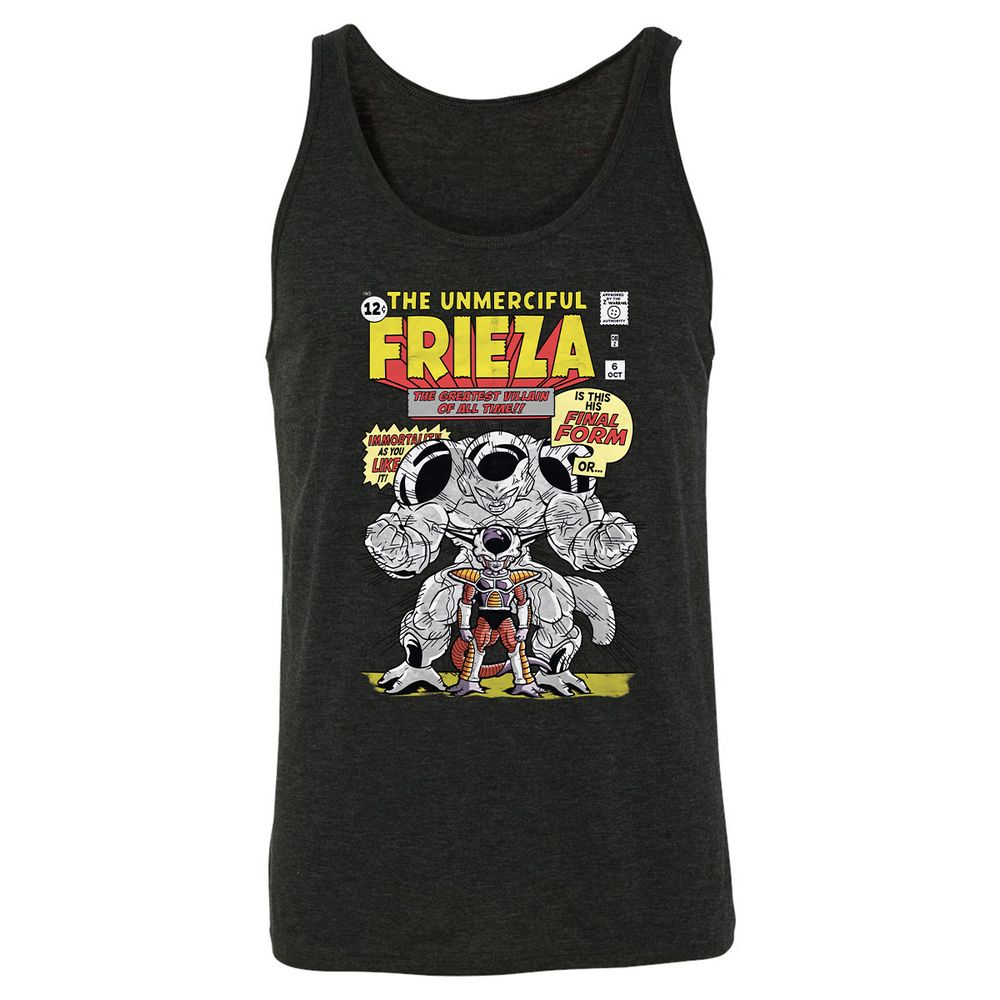 Unisex Jersey Tank - X3QMS76L - Charcoal Black Triblend - 5