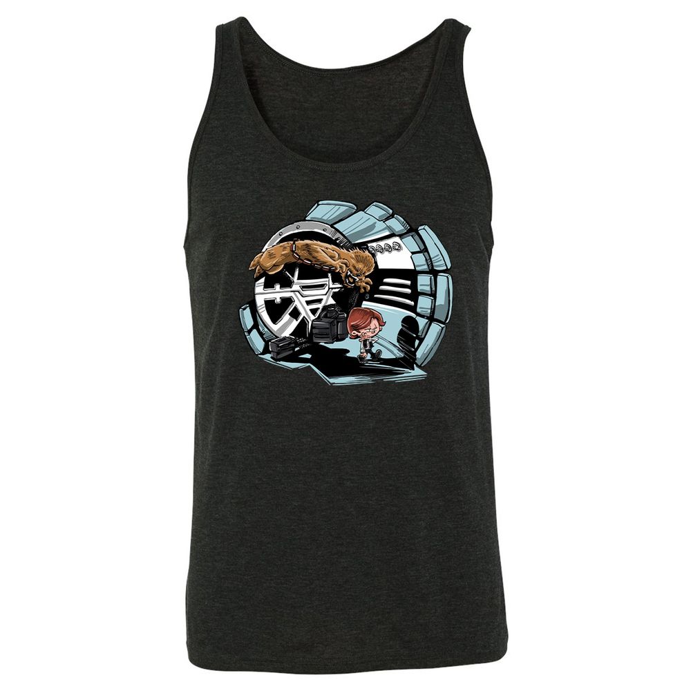 Unisex Jersey Tank - FTBMKYR7 - Charcoal Black Triblend - 5