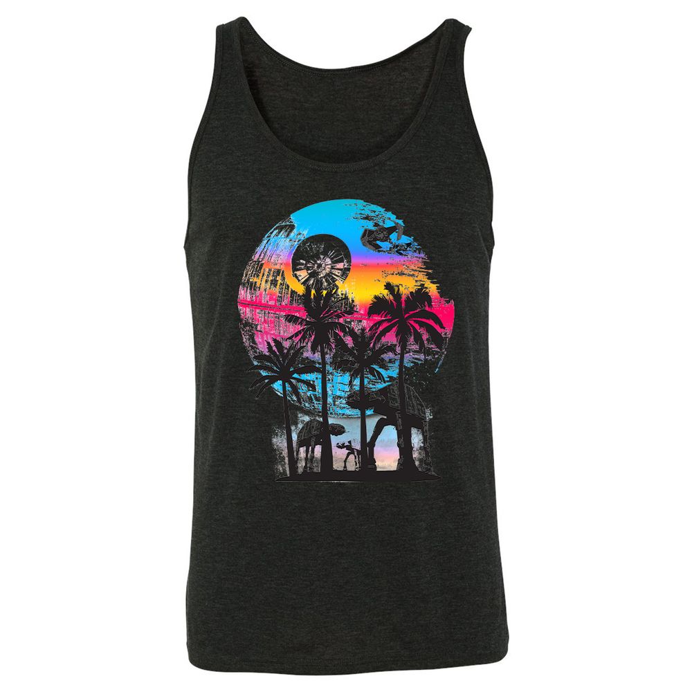 Unisex Jersey Tank - 6GSSQCZG - Charcoal Black Triblend - 5