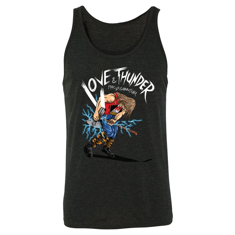 Unisex Jersey Tank - PB4FNK9J - Charcoal Black Triblend - 5