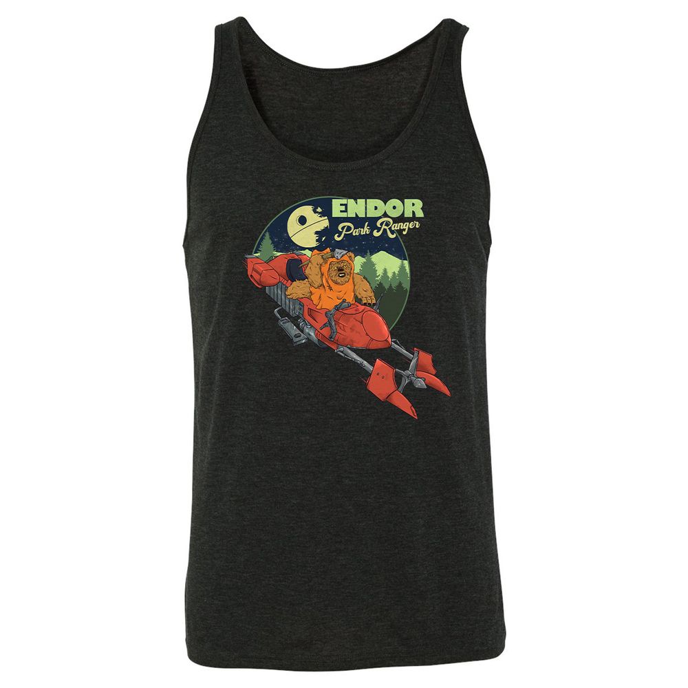 Unisex Jersey Tank - HZ8XKZWN - Charcoal Black Triblend - 5