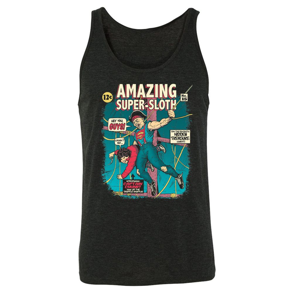 Unisex Jersey Tank - BC8P7B6N - Charcoal Black Triblend - 5