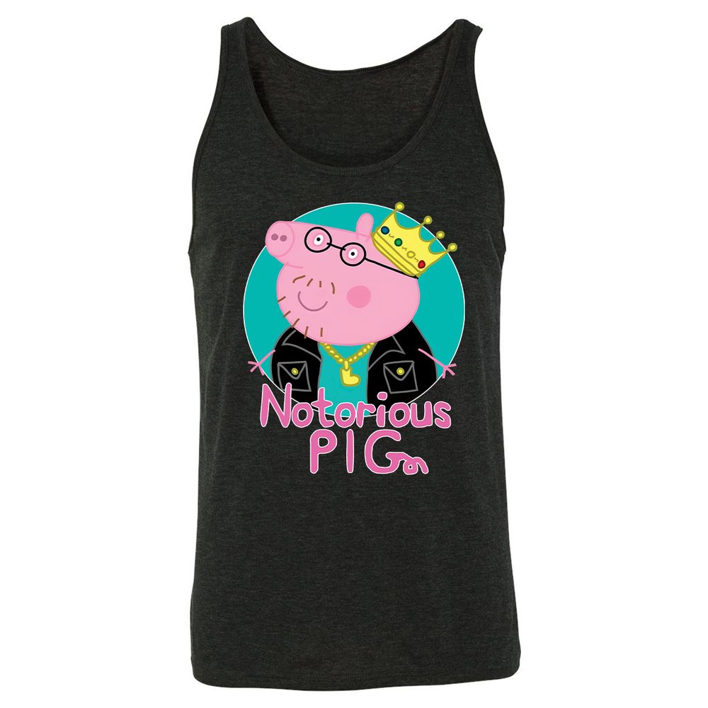 Unisex Jersey Tank - 71JPEGUH - Charcoal Black Triblend - 5