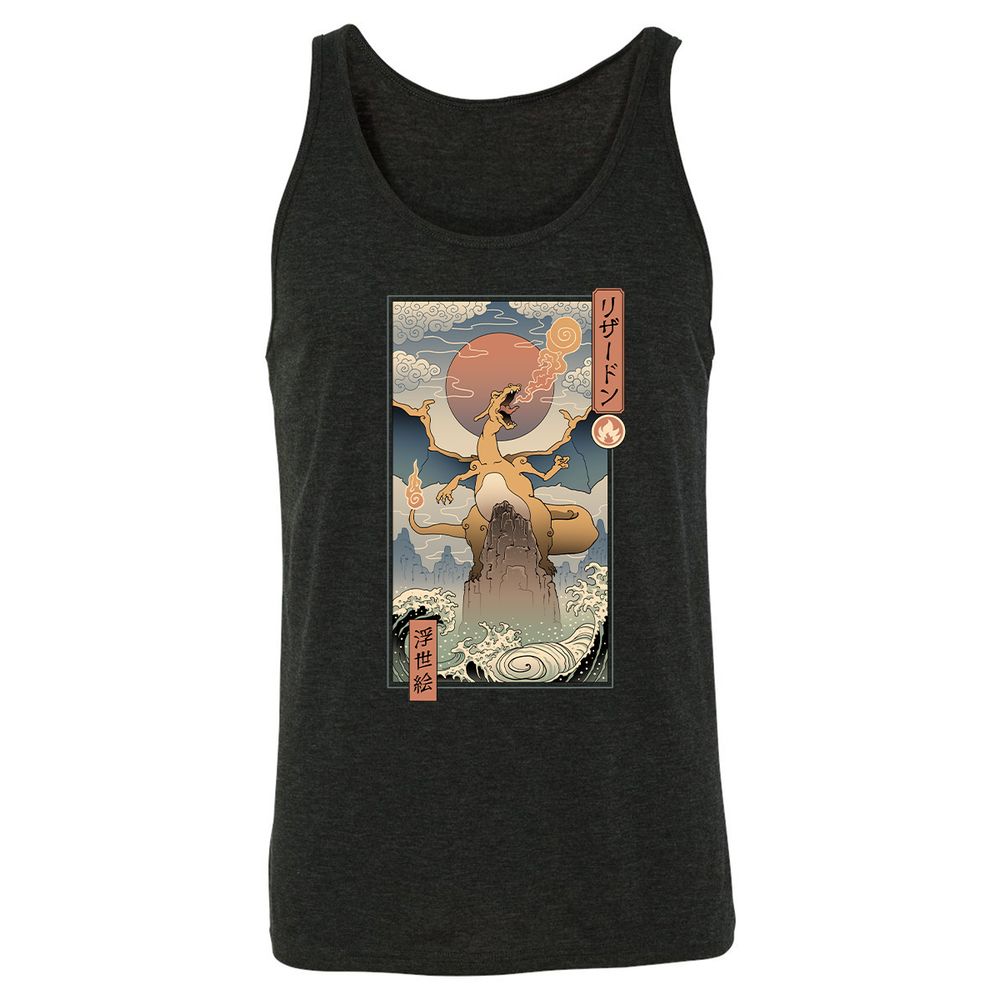 Unisex Jersey Tank - F7Q8MJVP - Charcoal Black Triblend - 5