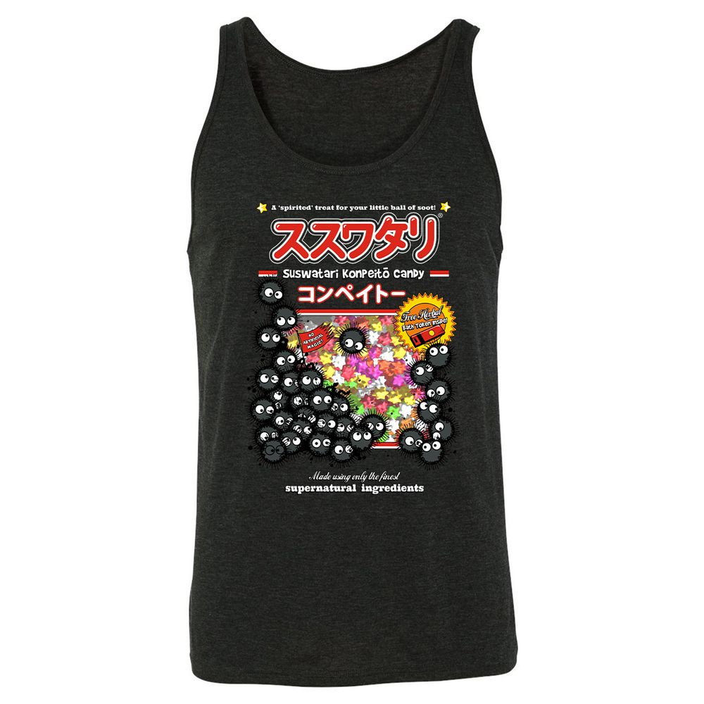 Unisex Jersey Tank - 2WDQJYPK - Charcoal Black Triblend - 5