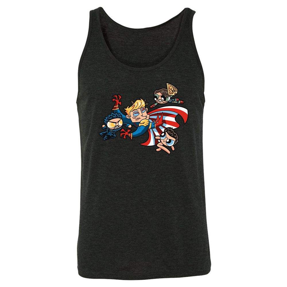 Unisex Jersey Tank - FGEBNJA6 - Charcoal Black Triblend - 5