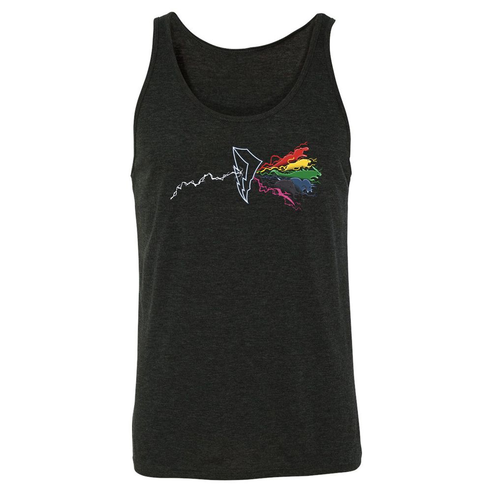 Unisex Jersey Tank - 2SW93LJN - Charcoal Black Triblend - 5