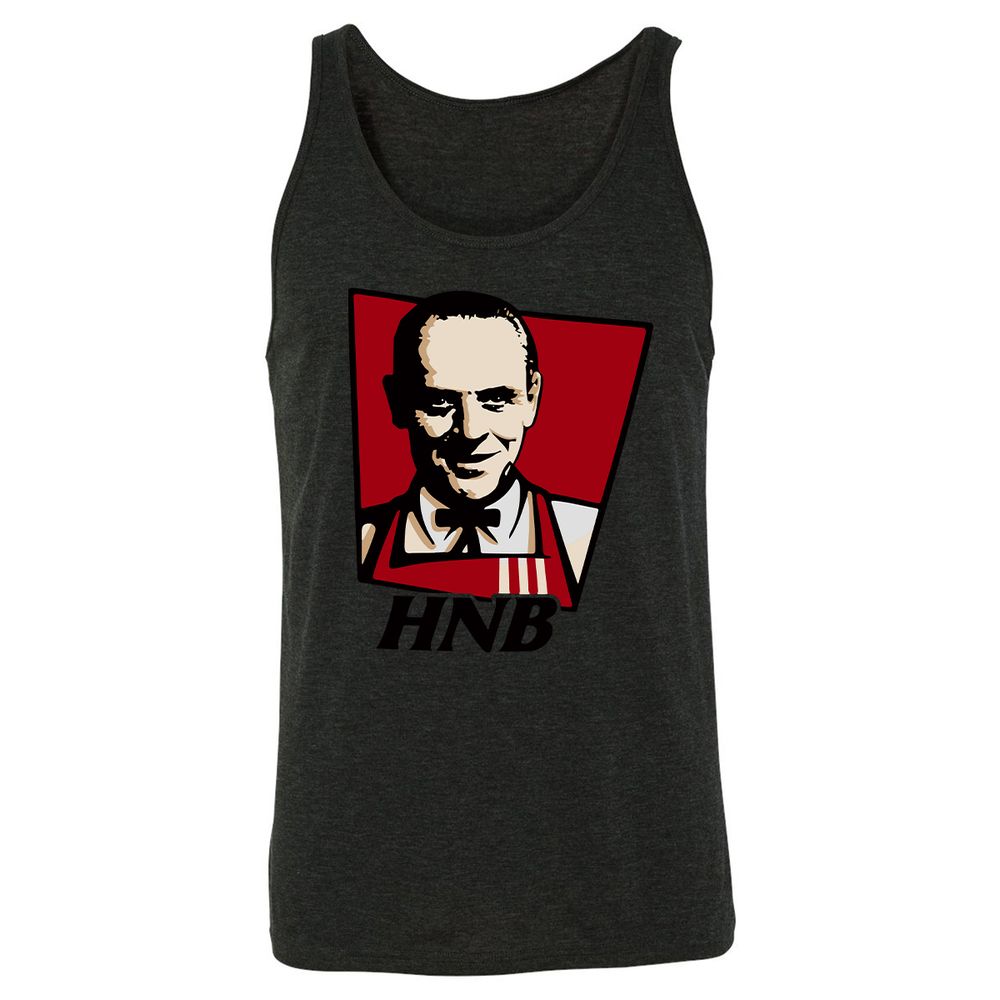 Unisex Jersey Tank - BD4Q3499 - Charcoal Black Triblend - 5