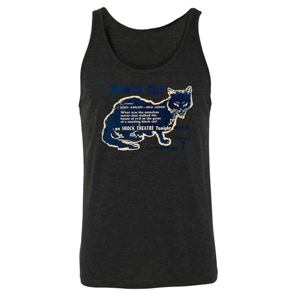 Unisex Jersey Tank - 8TZLZ76U - Charcoal Black Triblend - 5
