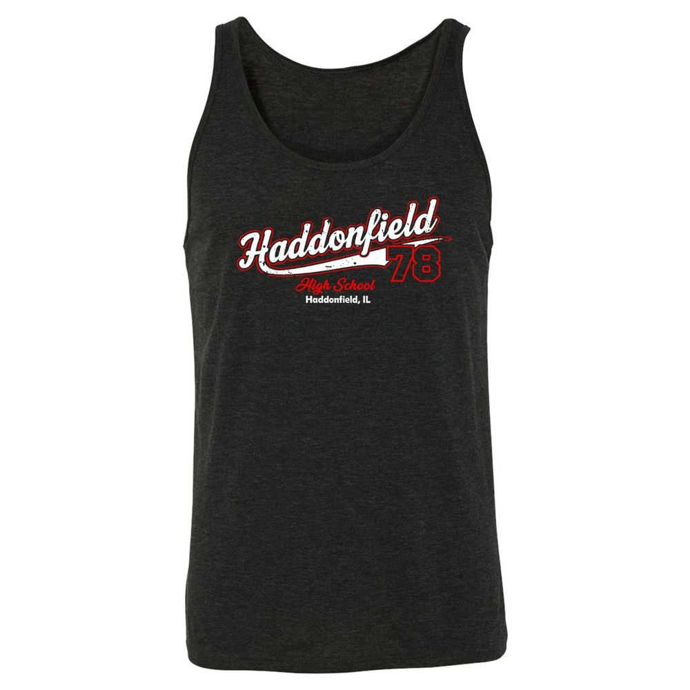 Unisex Jersey Tank - TC1F743H - Charcoal Black Triblend - 5
