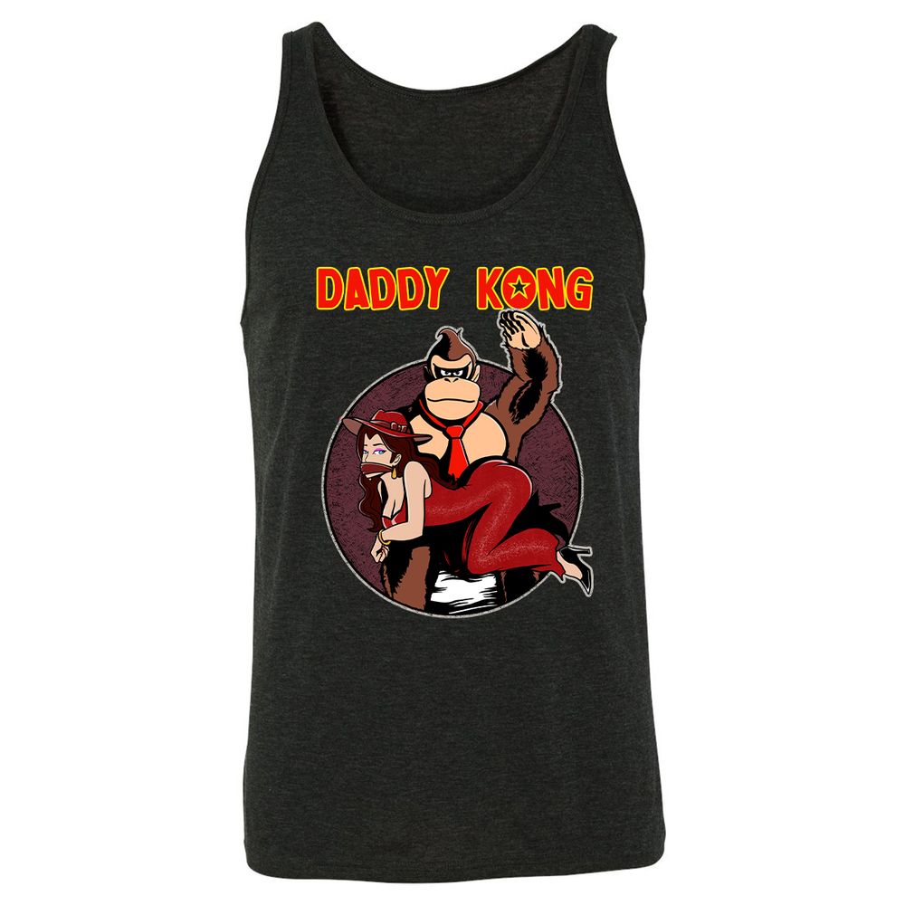 Unisex Jersey Tank - RF7LYKK6 - Charcoal Black Triblend - 5