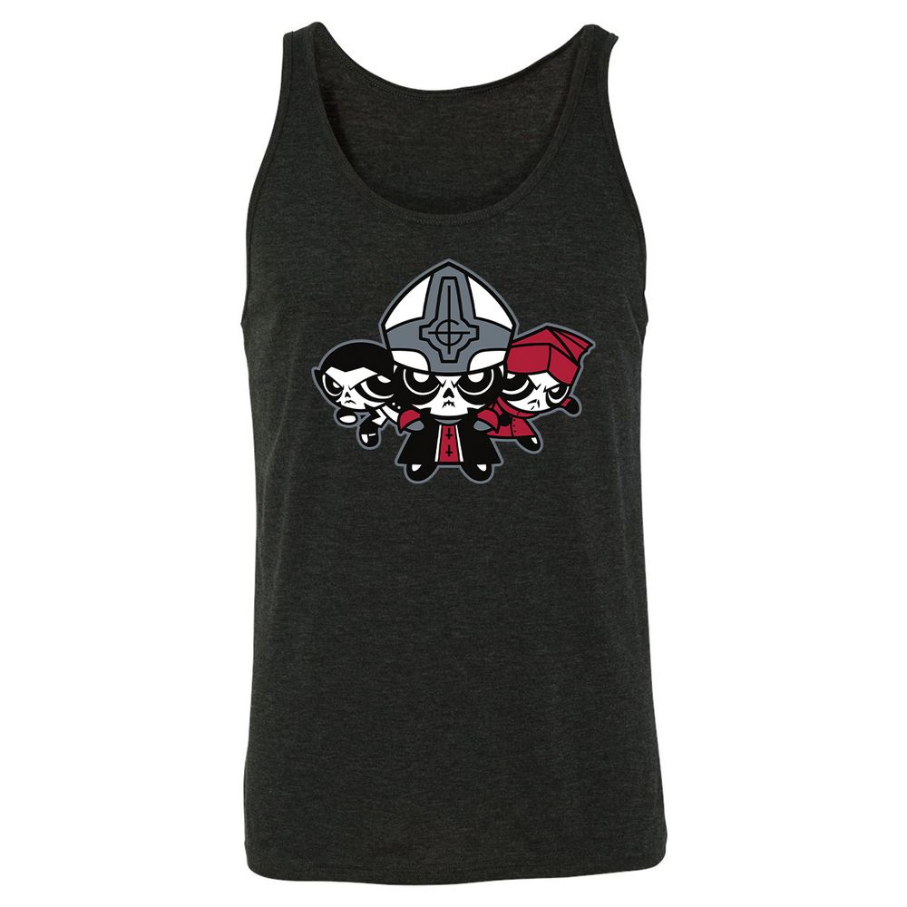 Unisex Jersey Tank - P2X54KF4 - Charcoal Black Triblend - 5