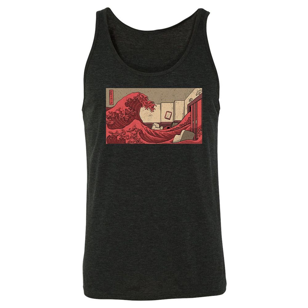 Unisex Jersey Tank - HC1U414M - Charcoal Black Triblend - 5