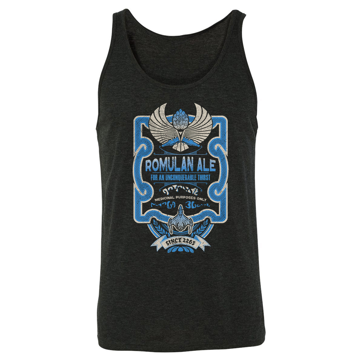 Unisex Jersey Tank - TQ37QXF9 - Charcoal Black Triblend - 5