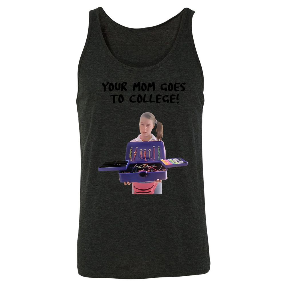 Unisex Jersey Tank - HHXCZJ5L - Charcoal Black Triblend - 5