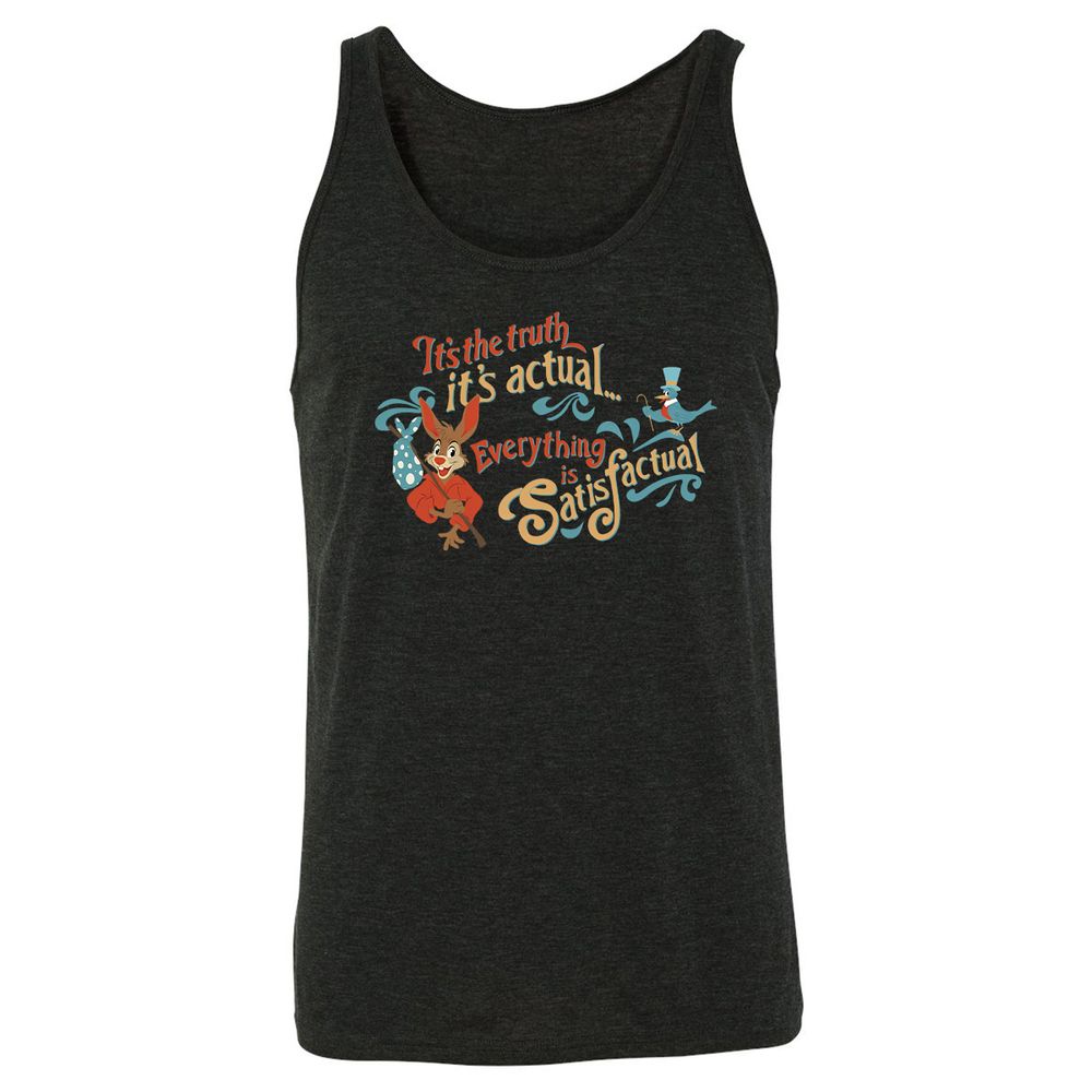 Unisex Jersey Tank - G6RKE49D - Charcoal Black Triblend - 5