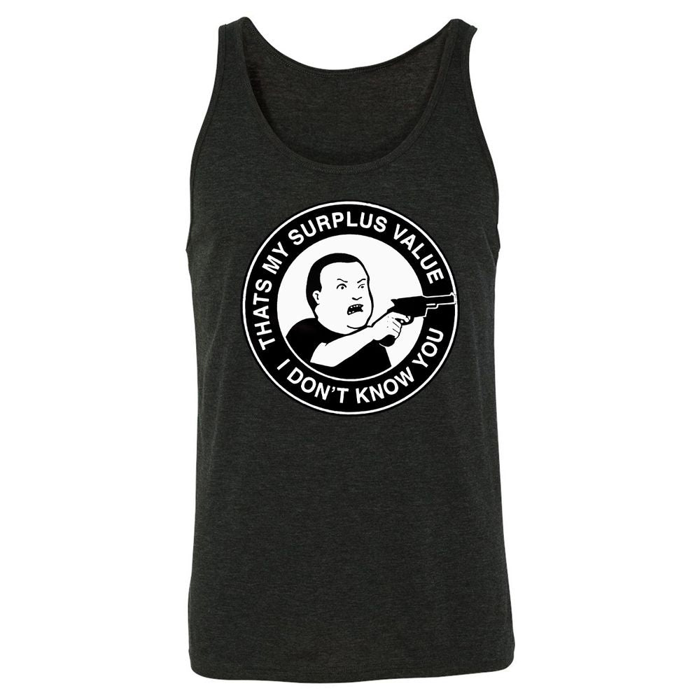 Unisex Jersey Tank - Q2N425J8 - Charcoal Black Triblend - 5
